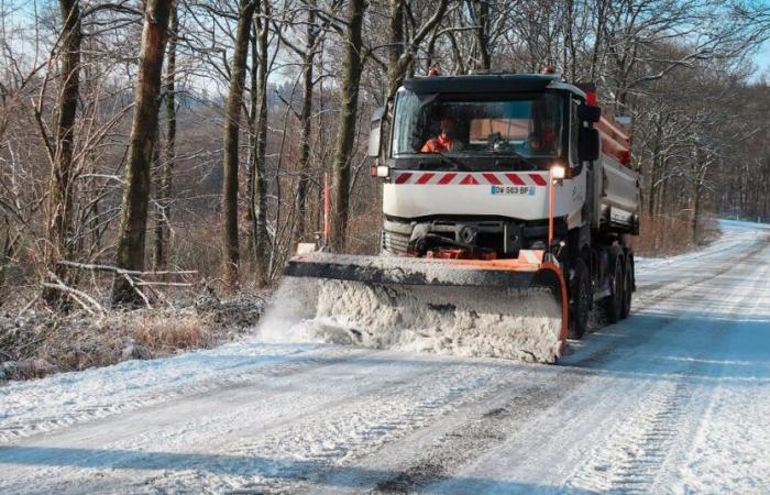 Verkehrspolizisten bereit für den Winter