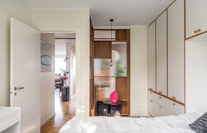 Eine renovierte 87 m² große Wohnung im Mid-Century-Stil