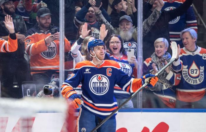 Mit 27 Jahren sammelt Connor McDavid seinen 1.000sten NHL-Punkt seiner Karriere