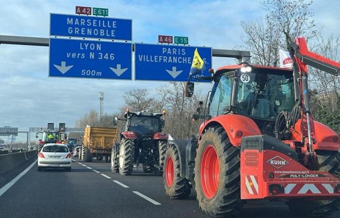 Lyon. Wütende Rhône-Bauern sind zurück: Schockaktion geplant