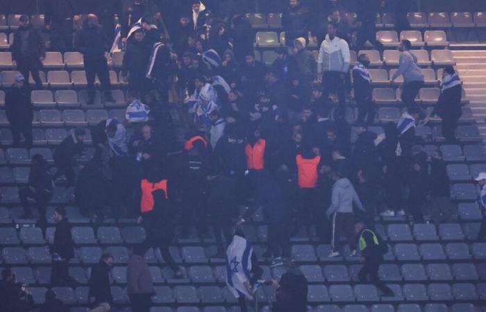 Frankreich-Israel: Auf den Tribünen kam es zu kleineren Zwischenfällen, obwohl sie historisch gesehen leer waren