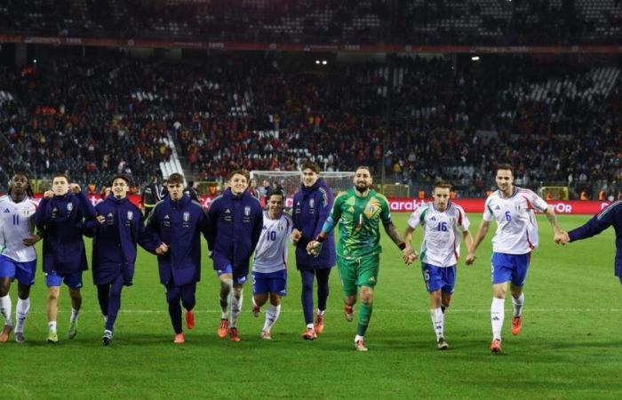 Stark in Belgien, qualifiziert sich Italien mit den Blues für das Viertelfinale