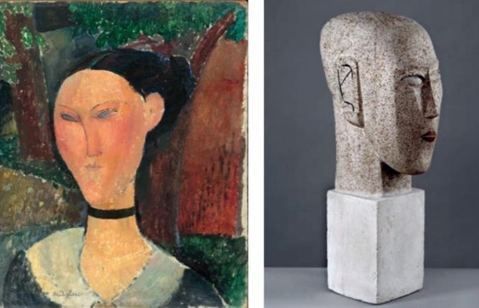 BERICHTERSTATTUNG. Ausstellung „Modigliani/Zadkine, eine unterbrochene Freundschaft“ im Herzen von Montparnasse