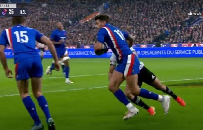 XV von Frankreich. Französisches Flair beeindruckt auch die All Blacks, so auch diese Legende