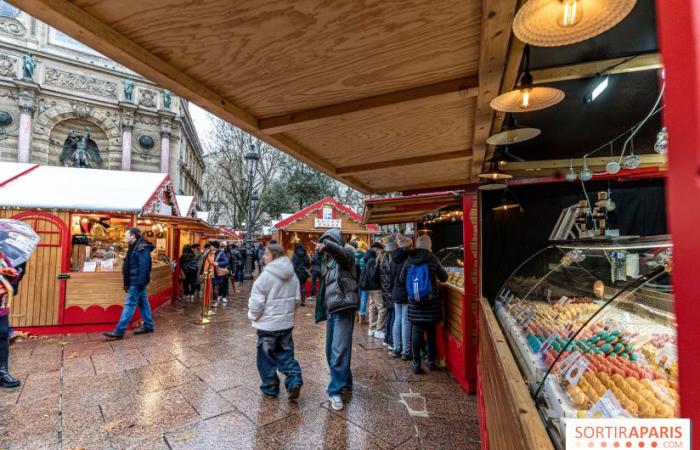 Der Made in France Weihnachtsmarkt von Saint-Michel in Paris 2024