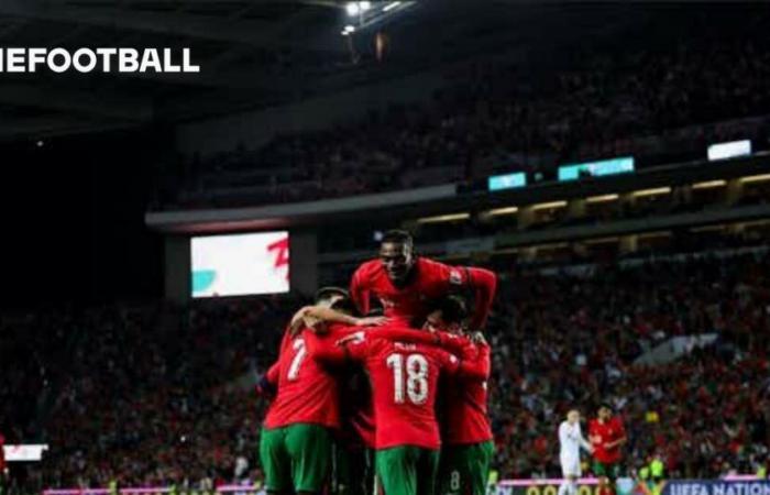 Vitinha sorgt in der zweiten Halbzeit für einen Volltreffer, als Portugal in Porto Polen mit 5:1 besiegt