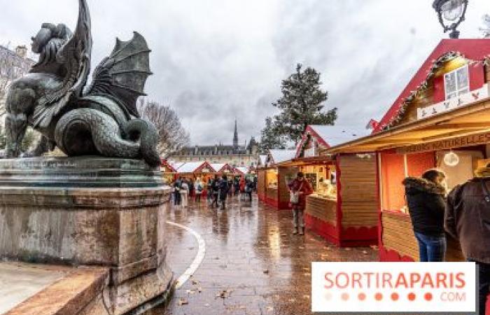 Der Made in France Weihnachtsmarkt von Saint-Michel in Paris 2024