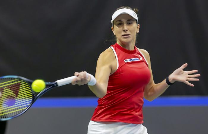 Belinda Bencic bringt der Schweiz einen ersten Punkt