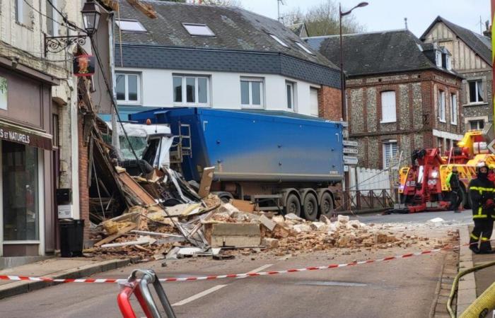 In Seine-Maritime rast ein Lastkraftwagen in ein Haus: ein Toter und sechs wurden verlegt