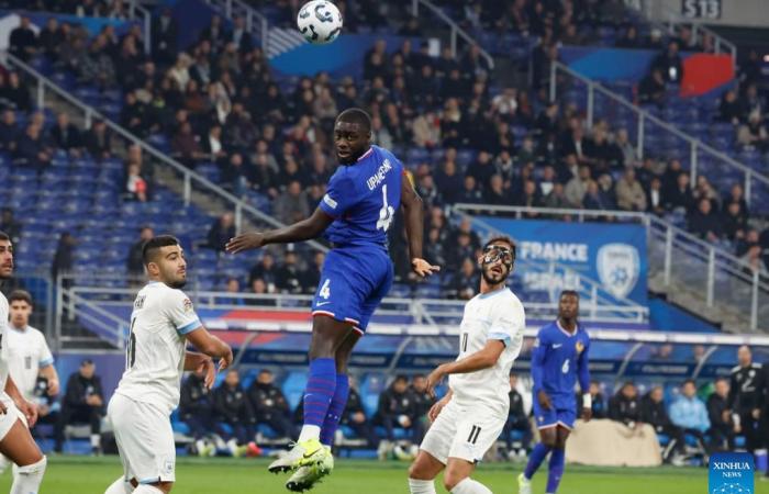 UEFA Nations League League-A-Fußballspiel: Frankreich vs. Israel-Xinhua