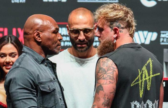 Jake Paul trifft auf Mike Tyson in einem Box-Event wie noch nie zuvor