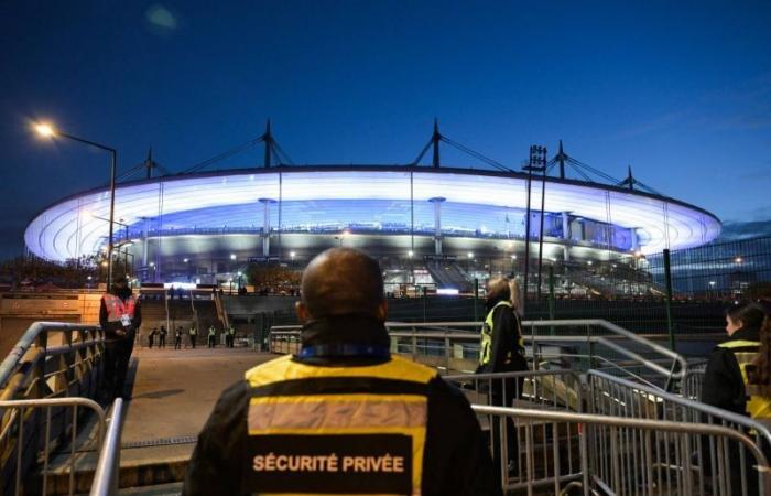 Das Spiel Frankreich-Israel war von einem kurzen Zwischenfall auf der Tribüne geprägt