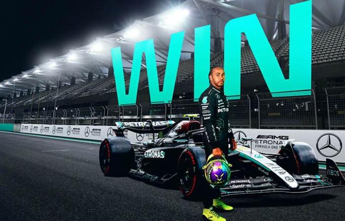 Formel 1 | Mercedes F1 lädt Fans ein, ihren Namen auf dem W15 von Hamilton nach Abu Dhabi zu hinterlassen