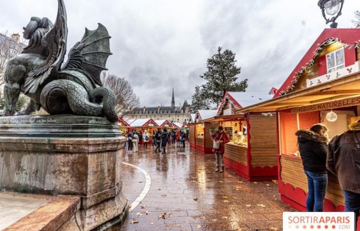 Der Made in France Weihnachtsmarkt von Saint-Michel in Paris 2024