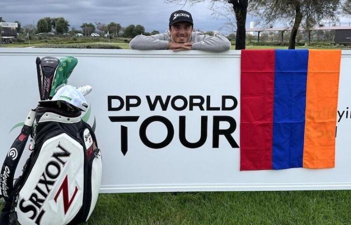 Jean Bekirian, erster Armenier auf der DP World Tour