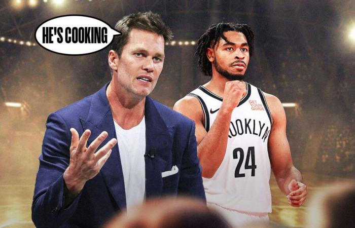 Cam Thomas von den Nets sorgt bei der 43-Punkte-Leistung bei MSG für eine „coole“ Reaktion von Tom Brady