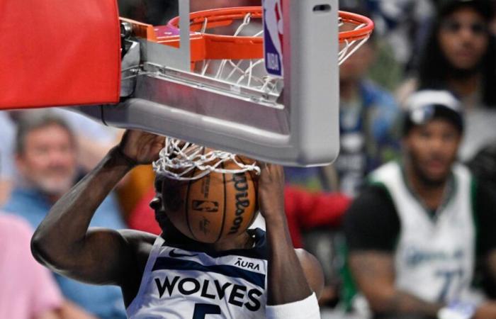 Anthony Edwards‘ absurder Dunk ging im Timberwolves-Kings-Spiel viral