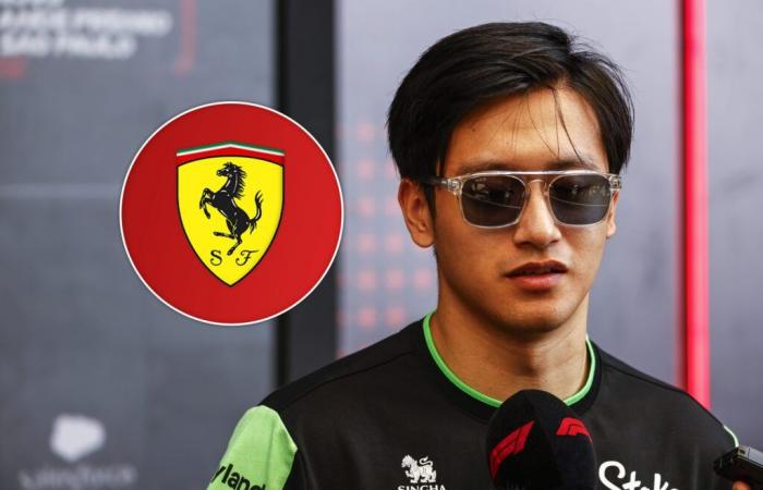 Guanyu Zhou könnte 2025 zu Ferrari wechseln