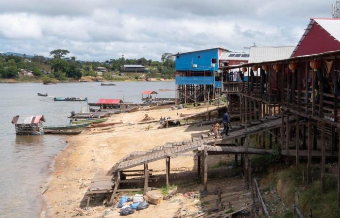 In Guyana sind 40.000 Einwohner aufgrund einer historischen Dürre vom Rest der Welt abgeschnitten