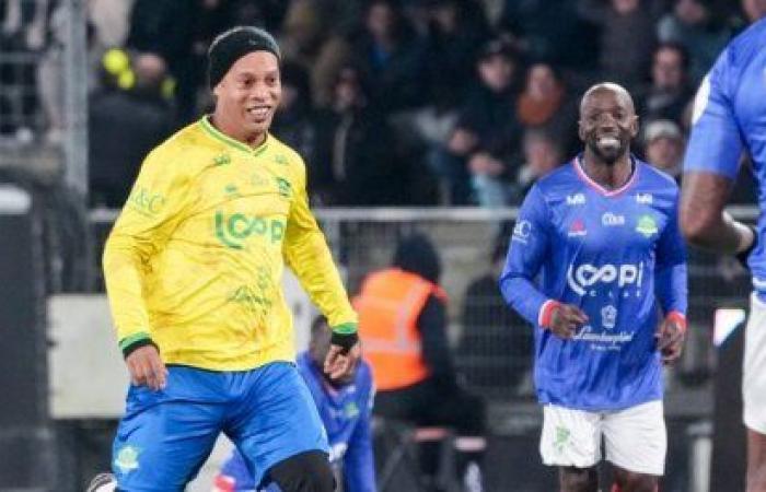 Ronaldinhos Wohltätigkeitsveranstaltung Frankreich – Brasilien fand in Angers statt