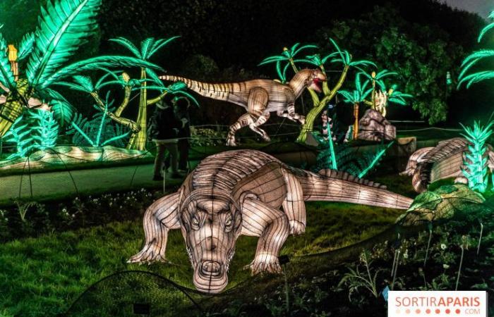 Jura im Prozess der Erleuchtung: das Lichterfest 2024-2025 im Jardin des Plantes – Fotos