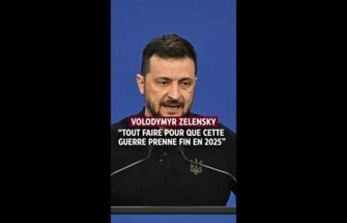 LIVE – Ukraine: „Wir müssen alles tun, damit dieser Krieg nächstes Jahr endet“, sagt Selenskyj