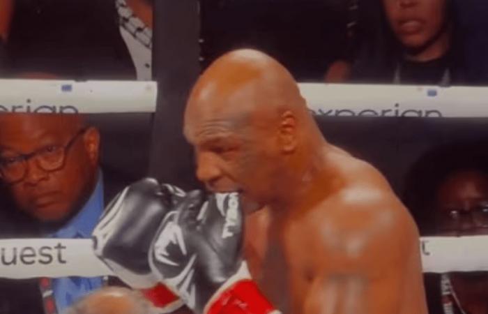 Mike Tyson erklärt Jake Paul das Handschuhbeißen nach der Niederlage im Boxkampf