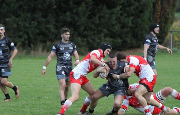 Rugby bei XIII – National 1: Cahors Lot XIII beim Test des Führenden