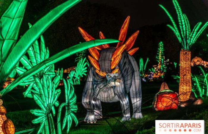 Jura im Prozess der Erleuchtung: das Lichterfest 2024-2025 im Jardin des Plantes – Fotos