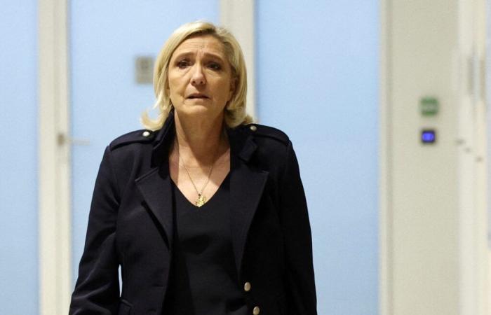 Marine Le Pen prangert eine „politische Todesstrafe“ an