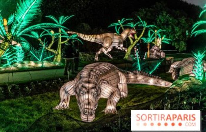 Jura im Prozess der Erleuchtung: das Lichterfest 2024-2025 im Jardin des Plantes – Fotos