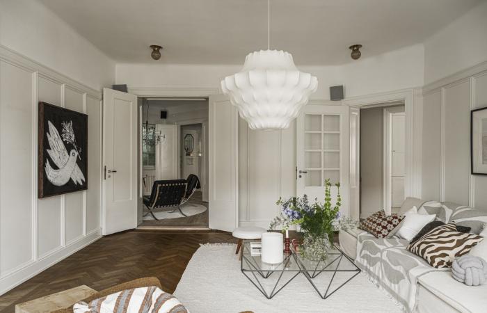 Eine klassisch-schicke Wohnung von 164 m² wie in Paris