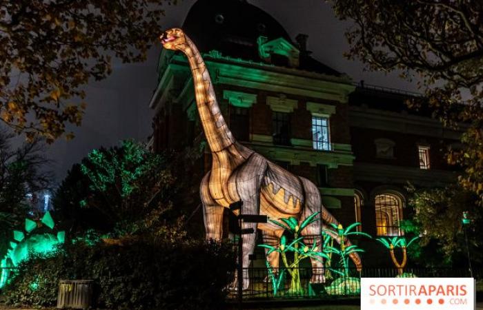 Jura im Prozess der Erleuchtung: das Lichterfest 2024-2025 im Jardin des Plantes – Fotos