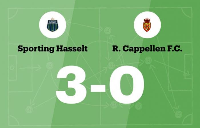 Sporting Hasselt verbucht überzeugenden Sieg gegen Cappellen FC (Hasselt)