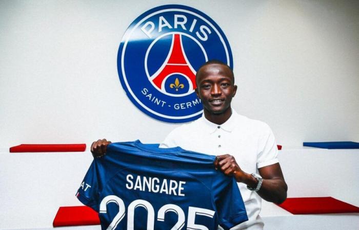 Mahamadou Sangaré, die andere Nummer 9 von PSG, die die Konter in Panik versetzt