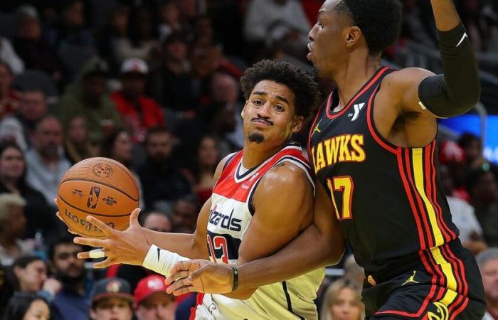 Die Zahlenkrise: Die Washington Wizards bleiben gegen die Atlanta Hawks zurück