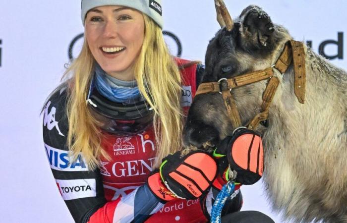 Shiffrin gewinnt in Levi ihr achtes Rentier, Rast und Meillard 5. und 7.