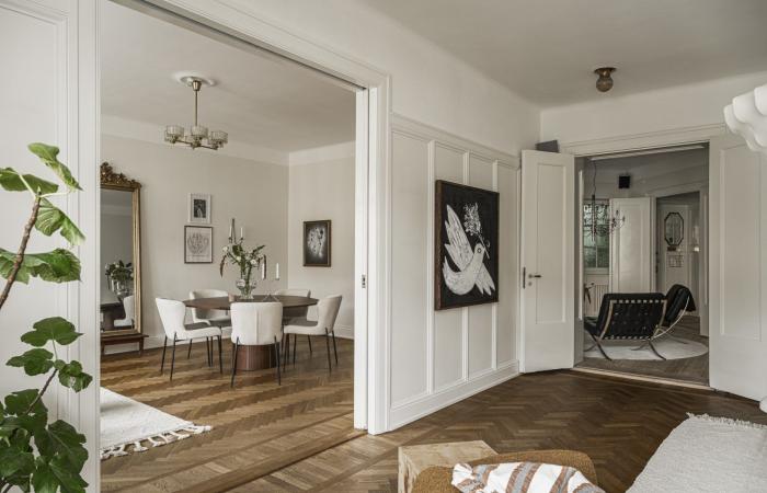 Eine klassisch-schicke Wohnung von 164 m² wie in Paris