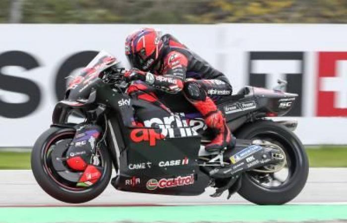 MotoGP, Barcelona J1: Maverick Viñales (Aprilia/6) erzählt seine Version des Unfalls mit Bagnaia