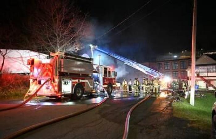 Feuer in Beauce: Zwei Personen werden vermisst