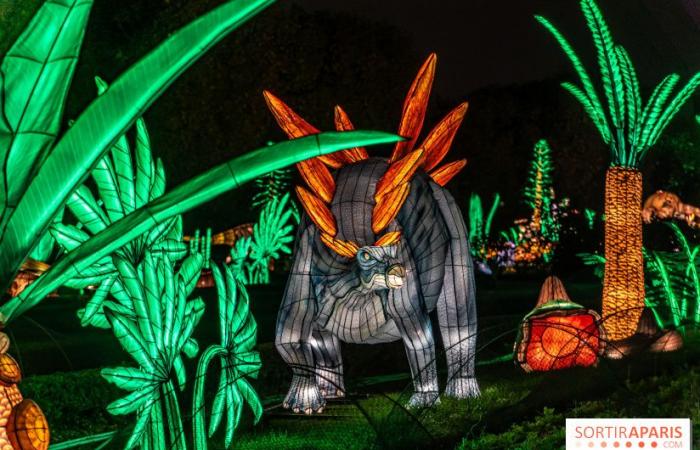 Jura im Prozess der Erleuchtung: das Lichterfest 2024-2025 im Jardin des Plantes – Fotos