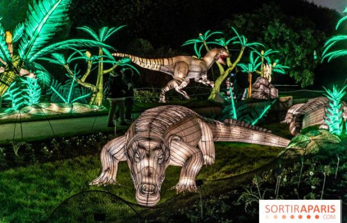 Jura im Prozess der Erleuchtung: das Lichterfest 2024-2025 im Jardin des Plantes – Fotos