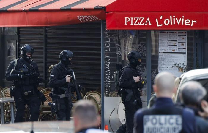 Geiselnahme in einem Restaurant in Issy-les-Moulineaux: die BRI vor Ort