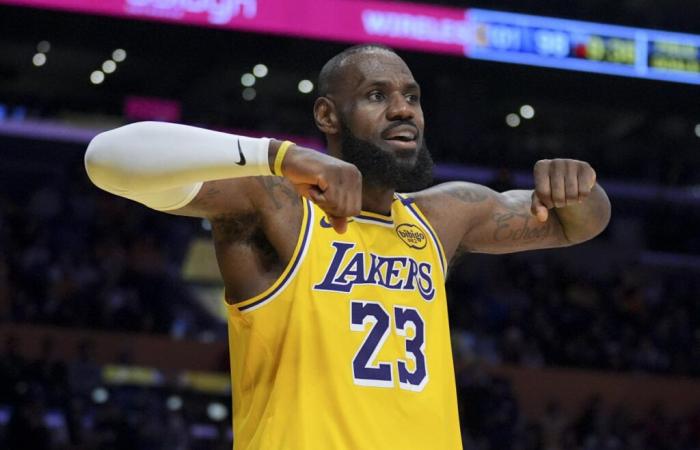 LeBron James, 39 Jahre jung, verzeichnet zum vierten Mal in Folge das beste Triple-Double seiner Karriere