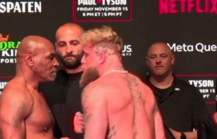 Jake Paul besiegt Mike Tyson im mit Spannung erwarteten Boxkampf