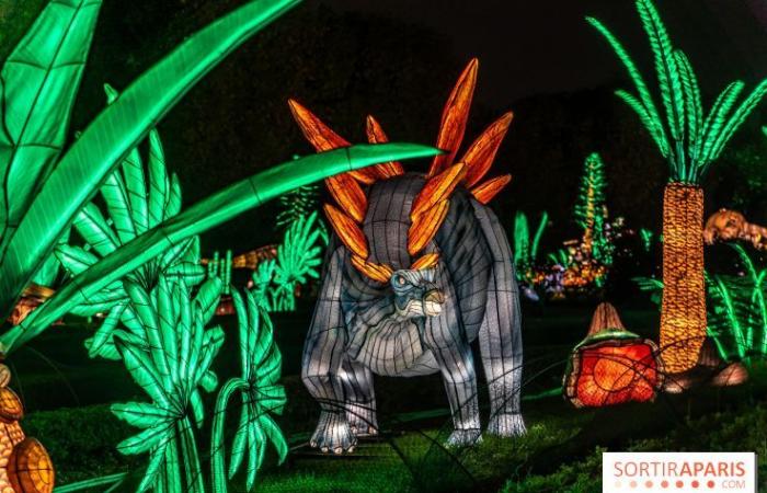 Jura im Prozess der Erleuchtung: das Lichterfest 2024-2025 im Jardin des Plantes – Fotos