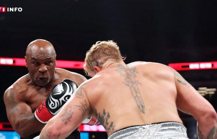 Mit 58 Jahren zurück im Ring, verliert Boxer Mike Tyson gegen YouTuber Jake Paul