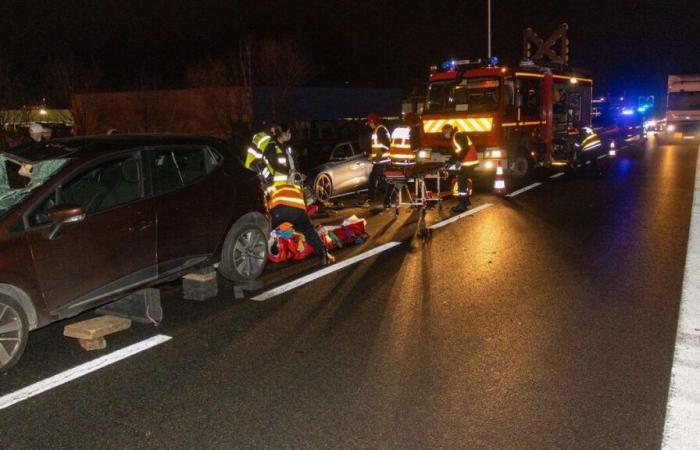 Seine-et-Marne: Bei einem Unfall mit drei Autos wurden vier Menschen schwer verletzt