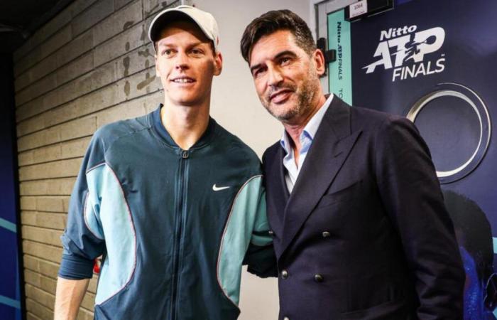 Tennis: Das ungewöhnliche Treffen zwischen dem ehemaligen LOSC-Trainer Paulo Fonseca und dem Weltranglistenersten Jannik Sinner