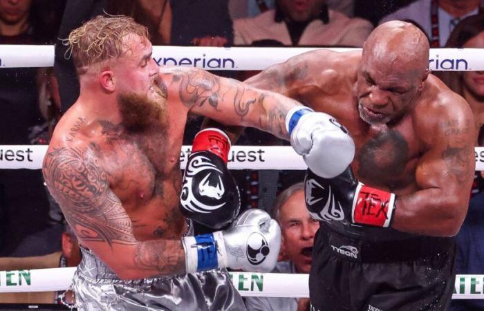 Youtuber Jake Paul, Sieger durch Juryentscheidung gegen die Legende Mike Tyson